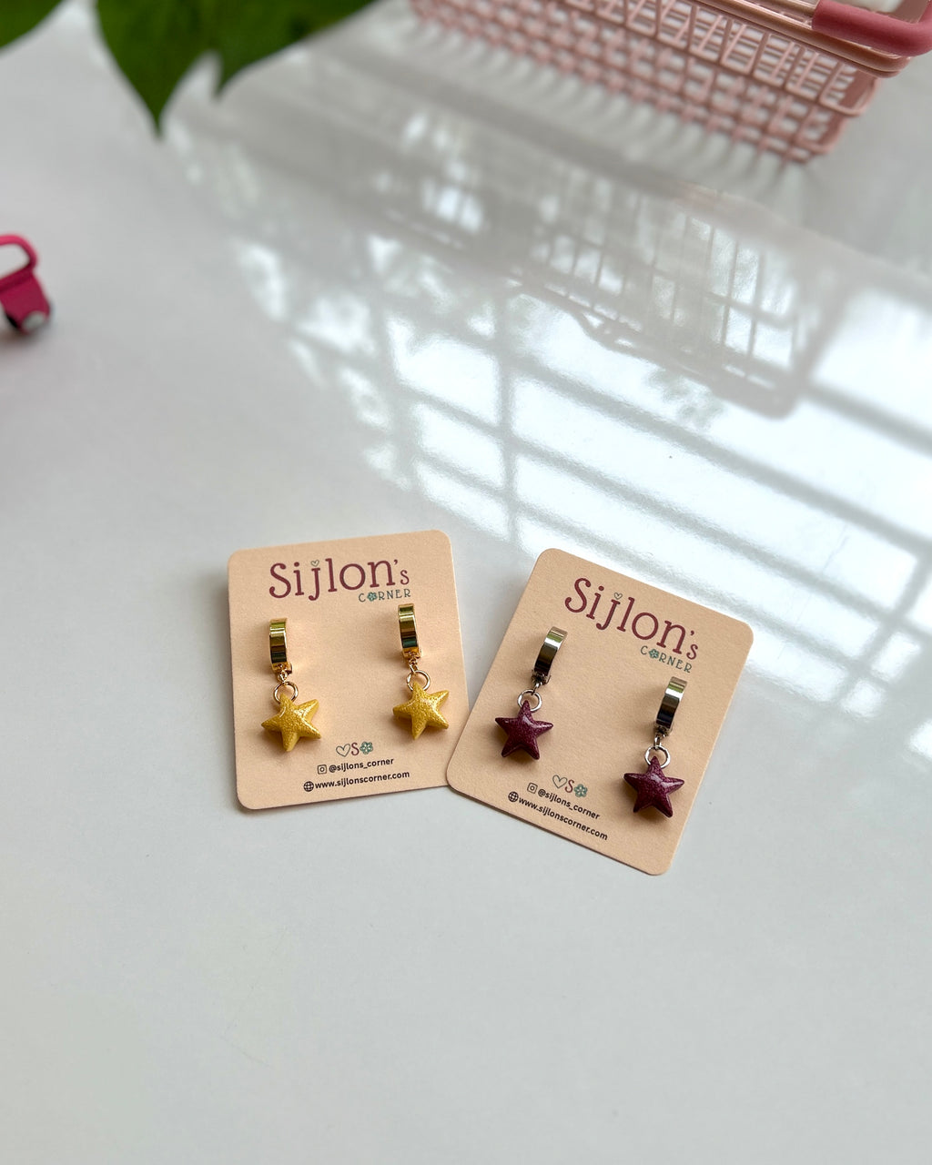 Blingy Star Earrings