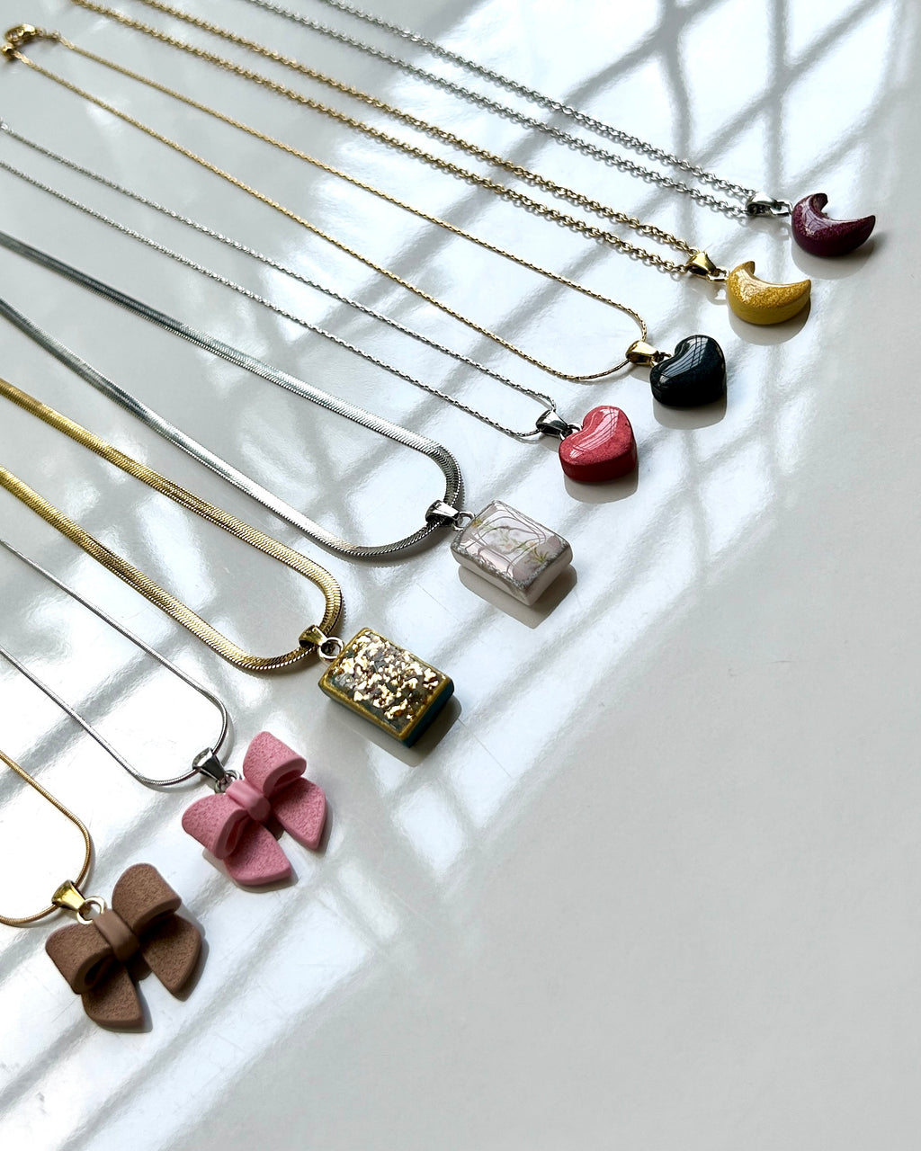 Vintage Block Necklace
