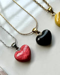 Retro Heart Necklace