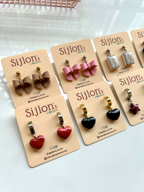 Bobby Bow Earrings
