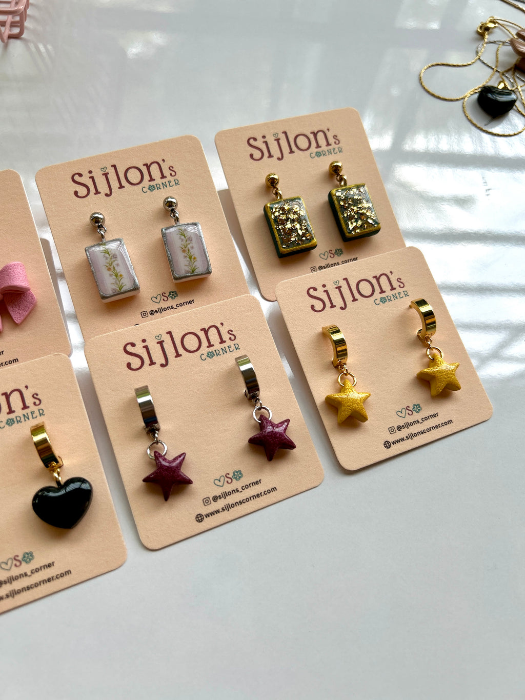 Blingy Star Earrings