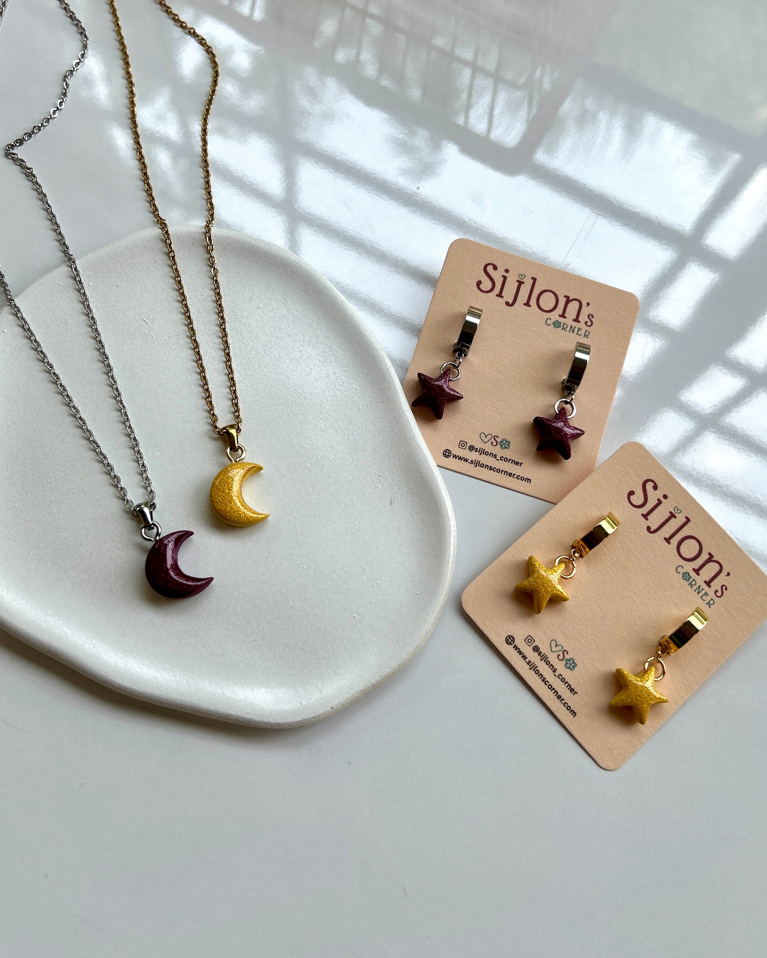 Blingy Star-Moon Set
