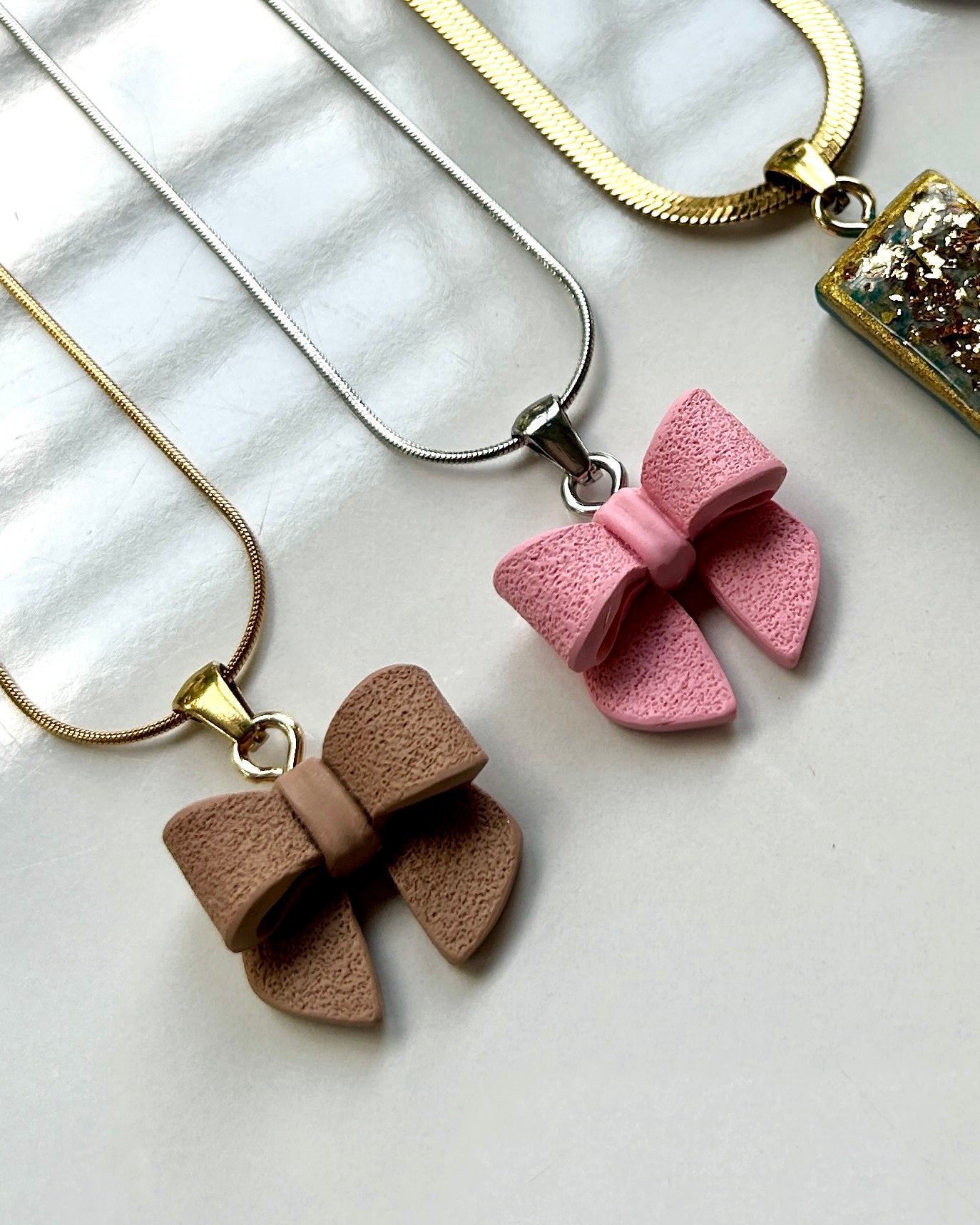 Bobby Bow Necklace