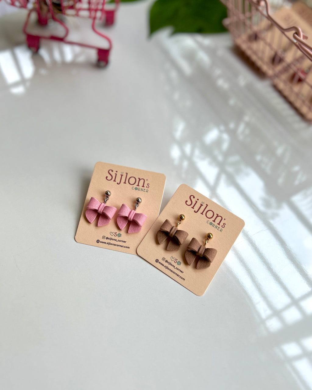 Bobby Bow Earrings