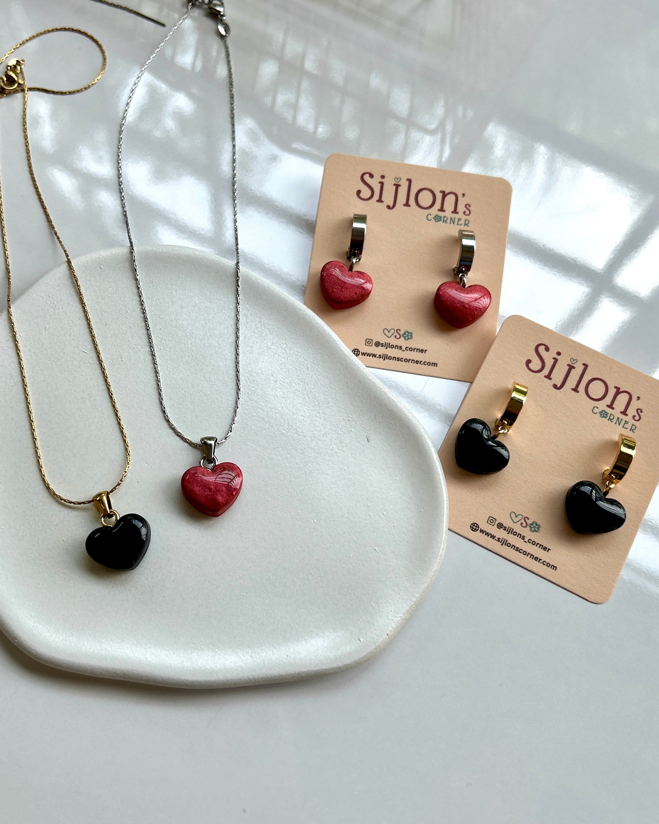 Retro Heart Set